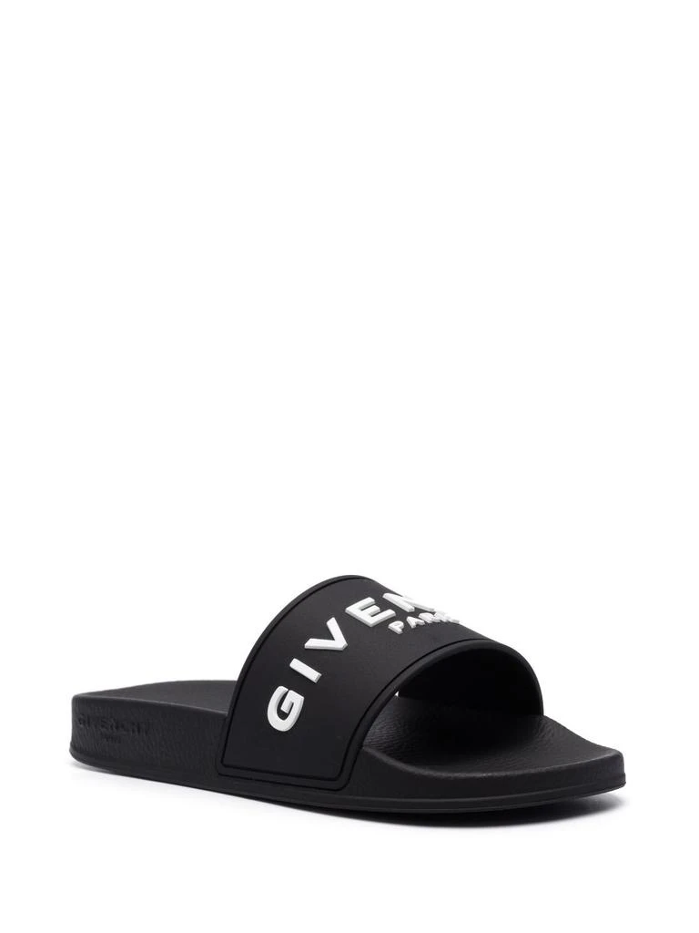 商品Givenchy|GIVENCHY - Logo Pool Slides,价格¥1751,第2张图片详细描述