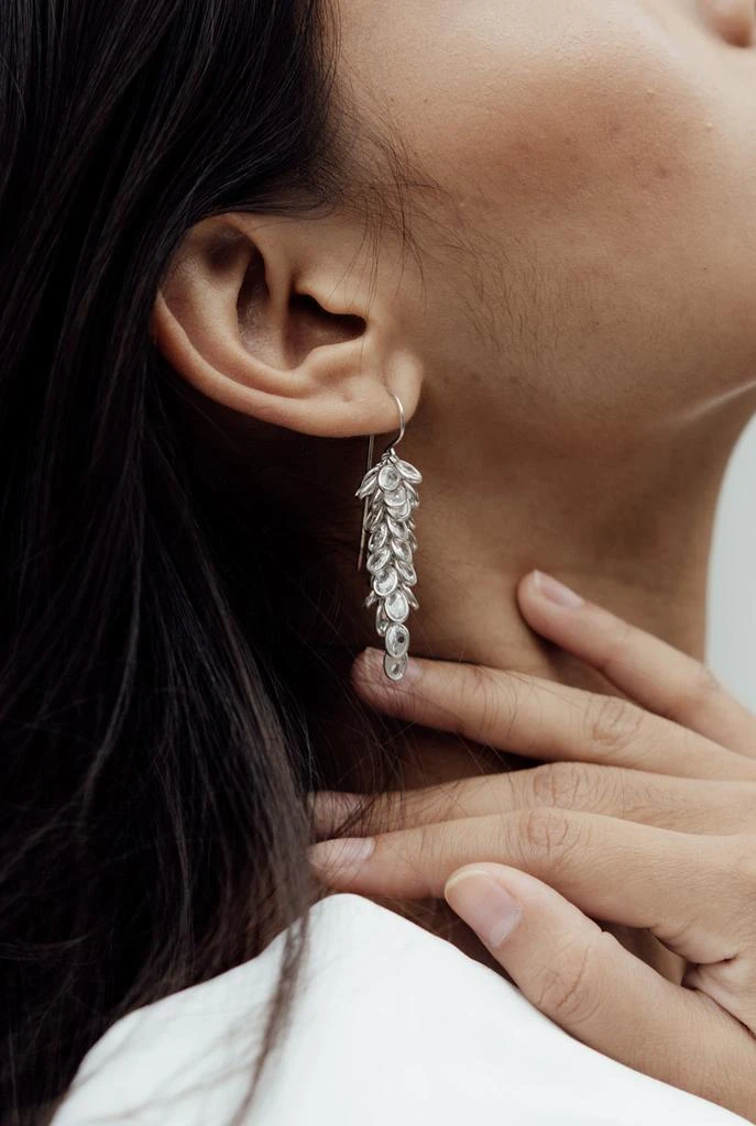 商品FREYA ROSE|Silver midi crystal drops,价格¥1265,第2张图片详细描述