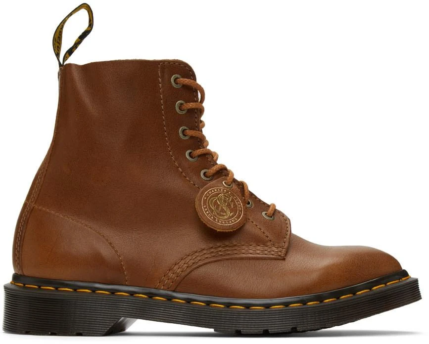 商品Dr. Martens|Tan 1460 Pascal Boots,价格¥1322,第1张图片