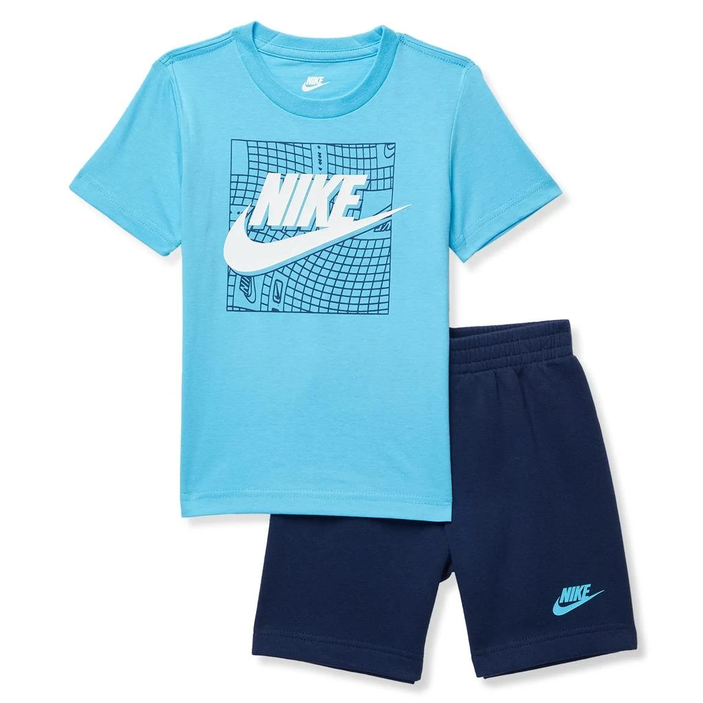 商品NIKE|Sportswear Club Tee and Shorts Set (Toddler),价格¥331,第1张图片