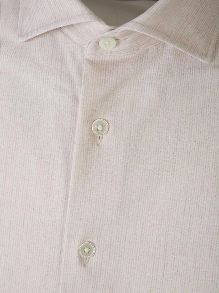 商品Traiano Milano|Traiano Milano Striped Shirt,价格¥918,第3张图片详细描述
