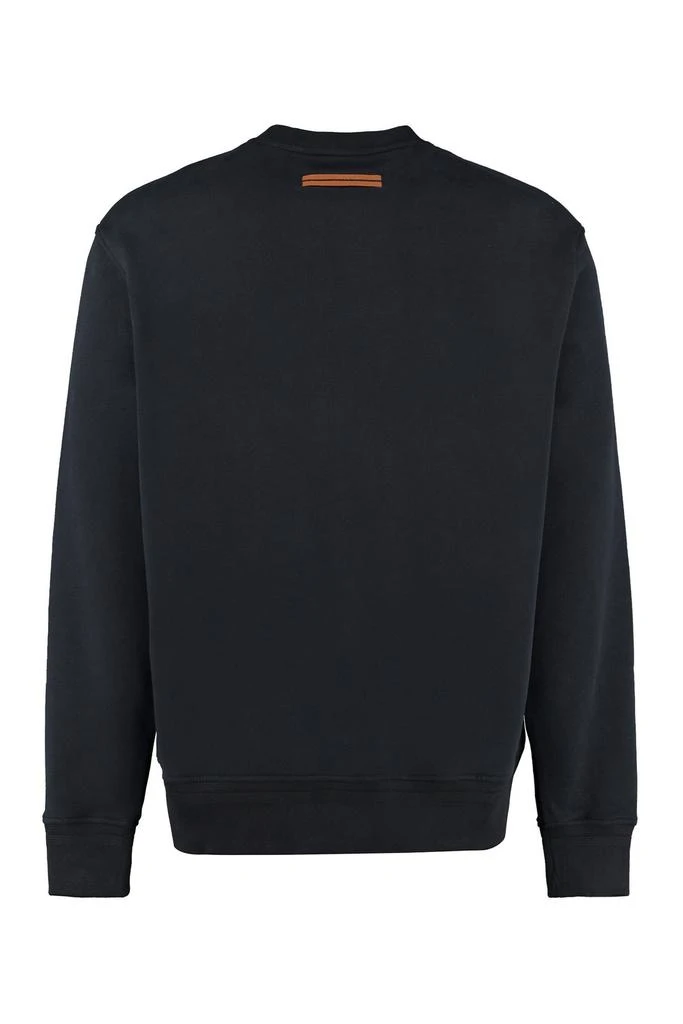 商品Zegna|Ermenegildo Zegna Logo Printed Crewneck Jumper,价格¥2243,第2张图片详细描述