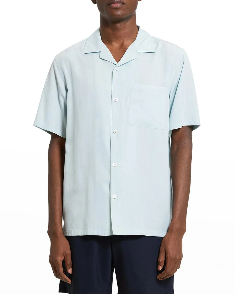 商品Theory|Men's Noll Flow Camp Shirt,价格¥620,第1张图片