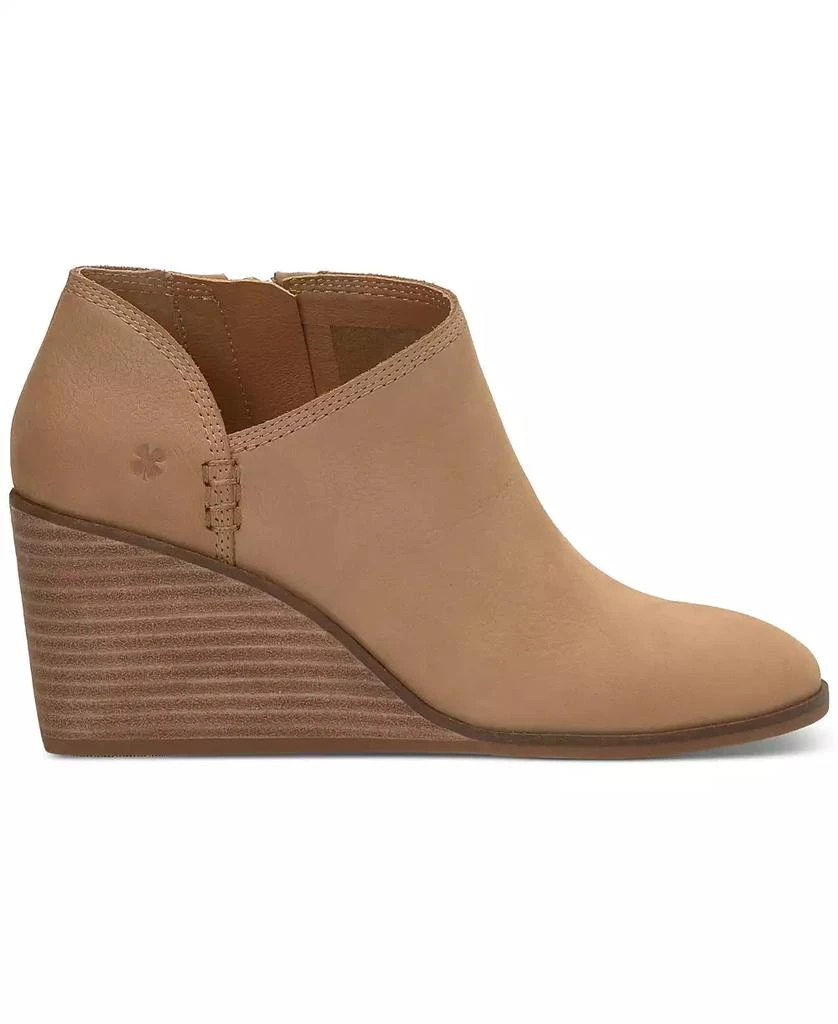 商品Lucky Brand|Women's Zemlin Wedge Booties,价格¥674,第2张图片详细描述