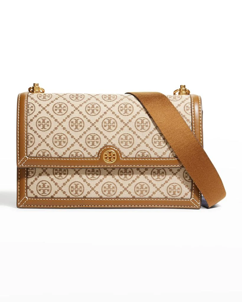 商品Tory Burch|T Monogram Jacquard Shoulder Bag,价格¥3851,第1张图片