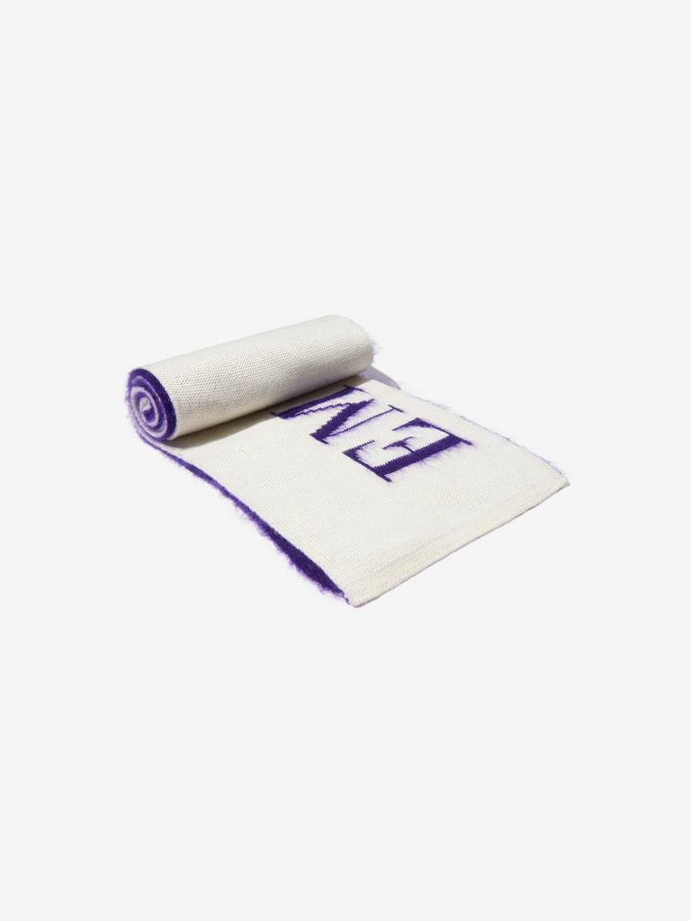 商品EMILIO PUCCI|Girls Wool Knitted Logo Scarf,价格¥437,第1张图片