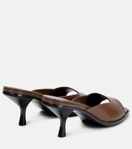 商品The Row|Lauren leather mules,价格¥4930,第3张图片详细描述