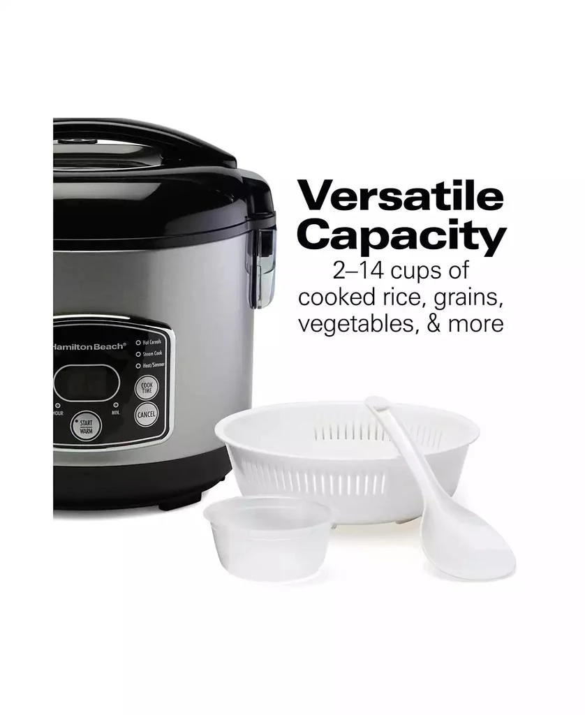 商品Hamilton Beach|Rice/Hot Cereal Cooker - 37548,价格¥397,第2张图片详细描述