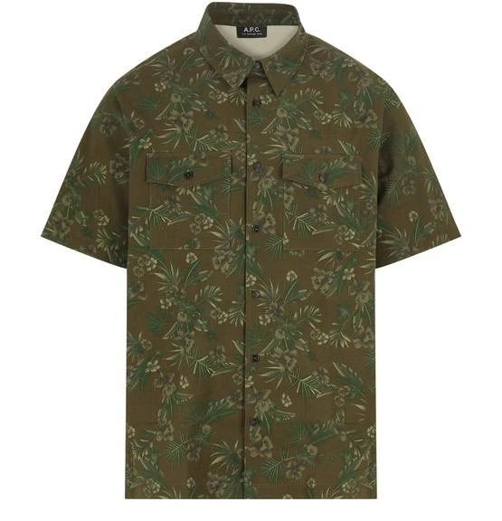 商品A.P.C.|Augustin 短袖衬衫,价格¥720,第1张图片