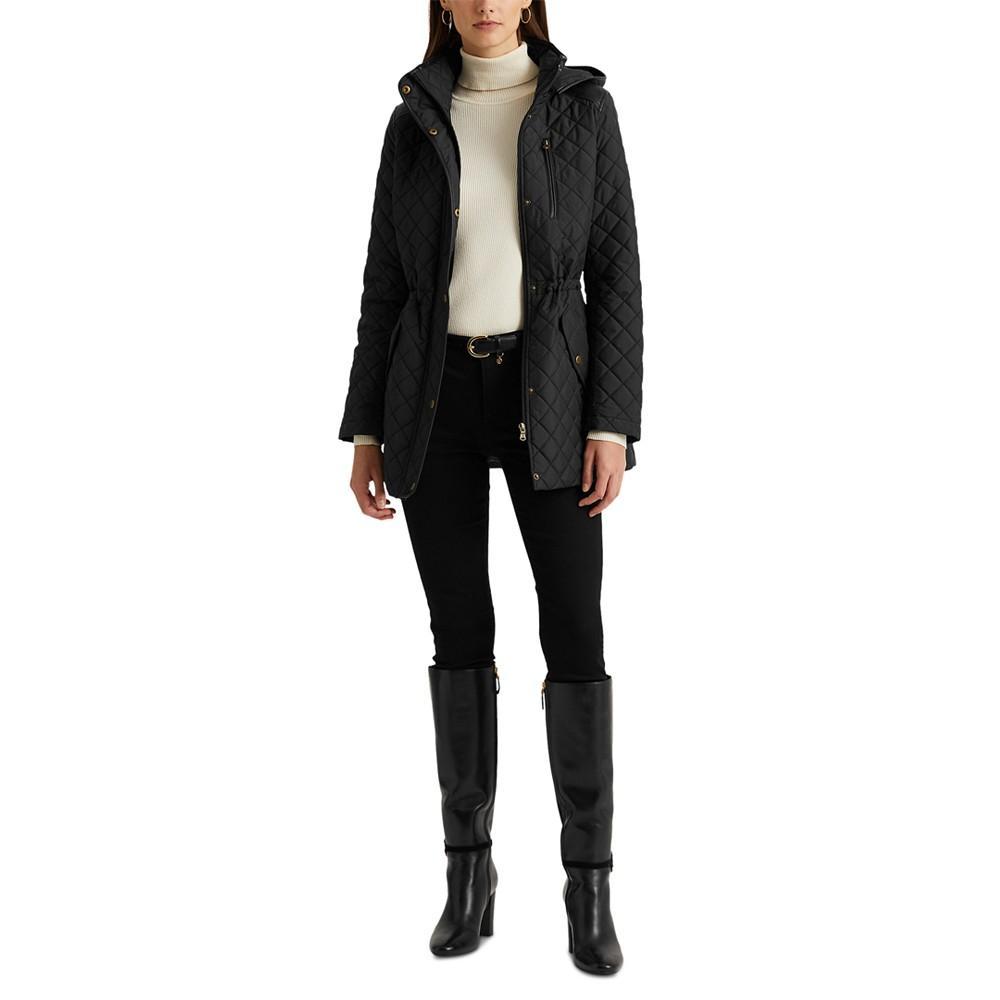 商品Ralph Lauren|Women's Quilted Hooded Coat, Created for Macy's,价格¥887,第6张图片详细描述