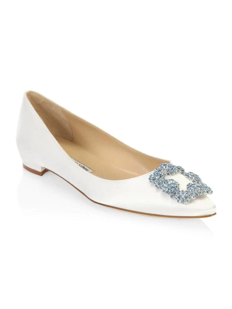 商品Manolo Blahnik|Point 钻石平底鞋,价格¥2858,第2张图片详细描述