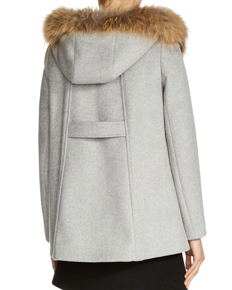 商品Maje|Grelo Faux-Fur Trimmed Coat ,价格¥2925,第2张图片详细描述
