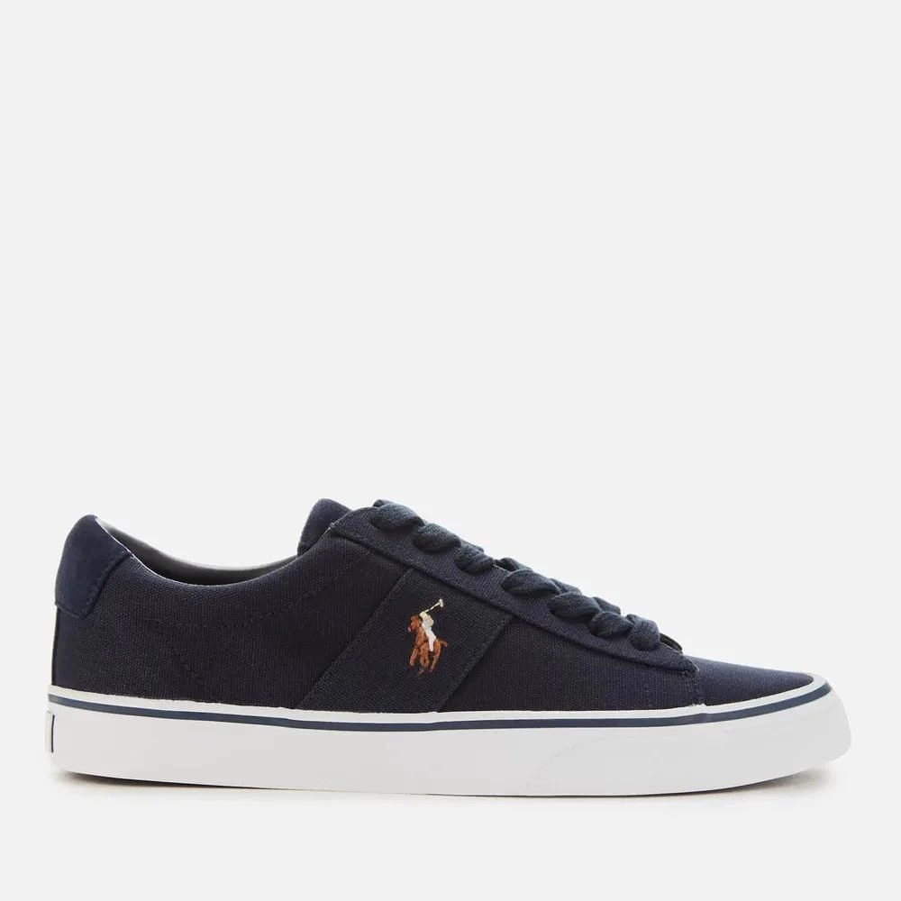 商品Ralph Lauren|Polo Ralph Lauren Men's Sayer Canvas Low Top Trainers,价格¥480,第1张图片