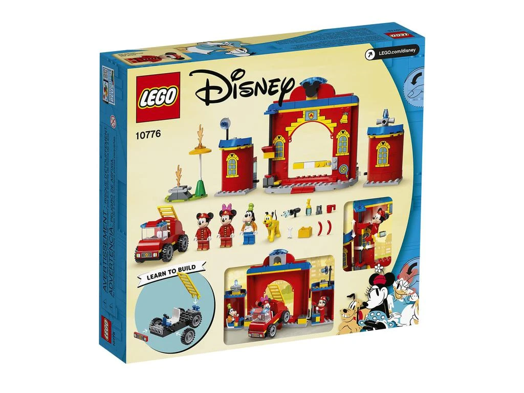 商品LEGO|Mickey & Friends Fire Truck & Station 10776,价格¥298,第2张图片详细描述