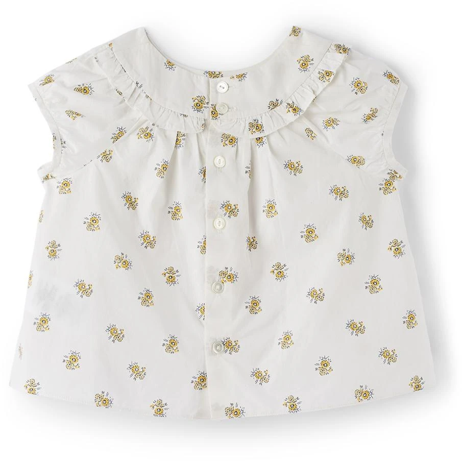 商品Bonpoint|Baby White Cotton Printed T-Shirt,价格¥262,第2张图片详细描述