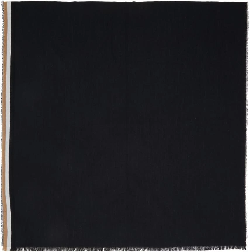 商品Hugo Boss|Black Jacquard Scarf,价格¥496,第2张图片详细描述