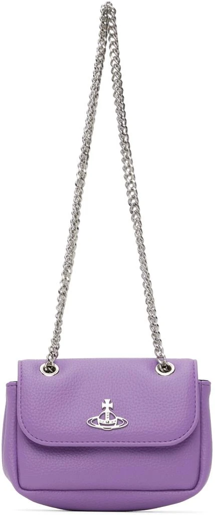 商品Vivienne Westwood|Purple Small Chain Bag,价格¥1722,第1张图片