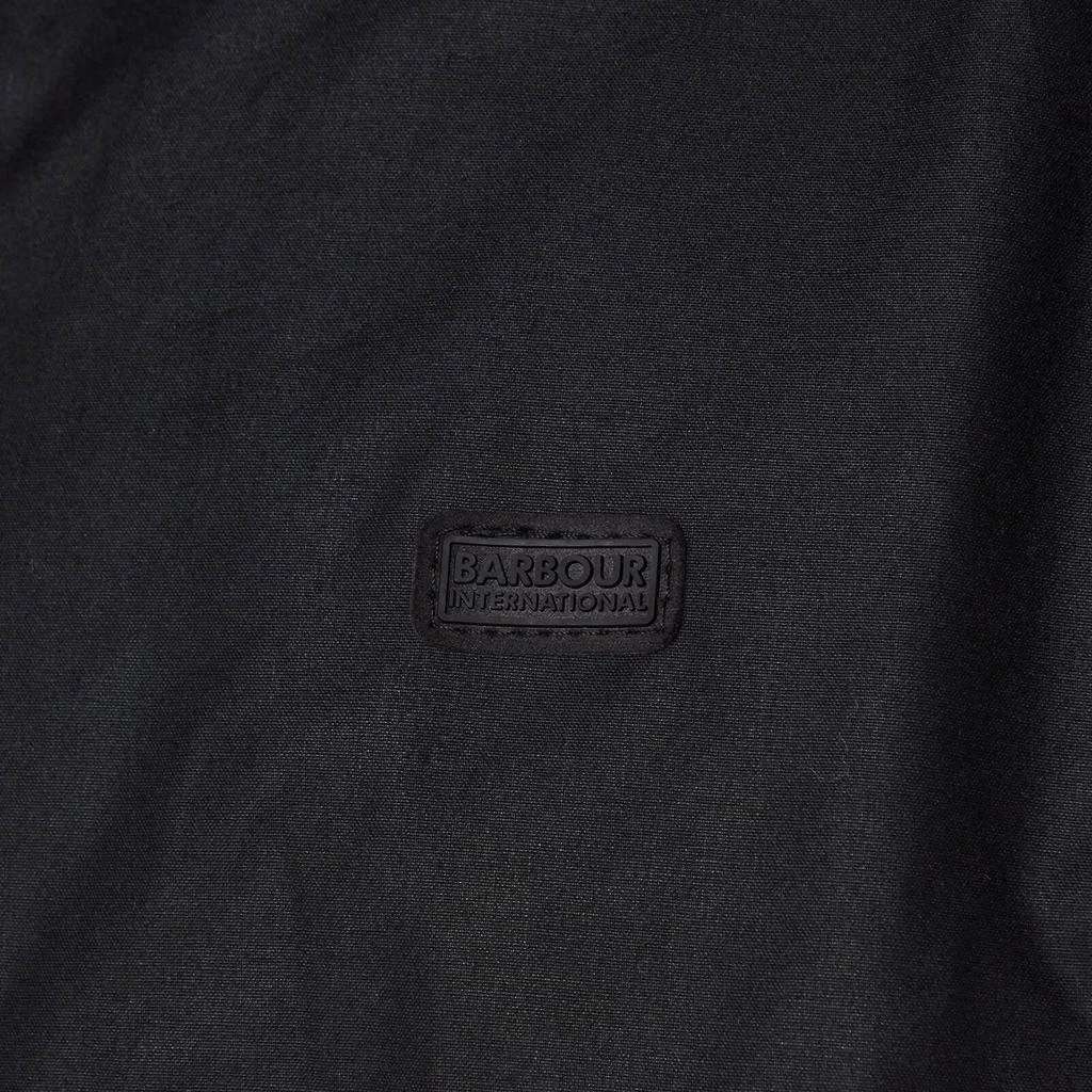 商品Barbour|Barbour International Men's Stove Wax Jacket - Black,价格¥913,第5张图片详细描述