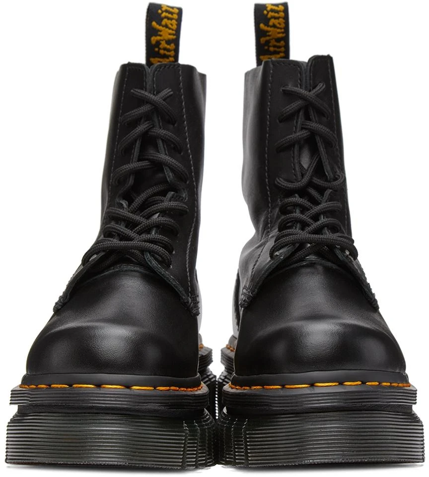 商品Dr. Martens|Black Audrick Nappa Platform Boots,价格¥1343,第2张图片详细描述