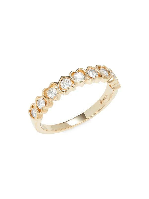 商品Saks Fifth Avenue|14K Yellow Gold & 0.50 TCW Diamond Ring,价格¥4919,第1张图片
