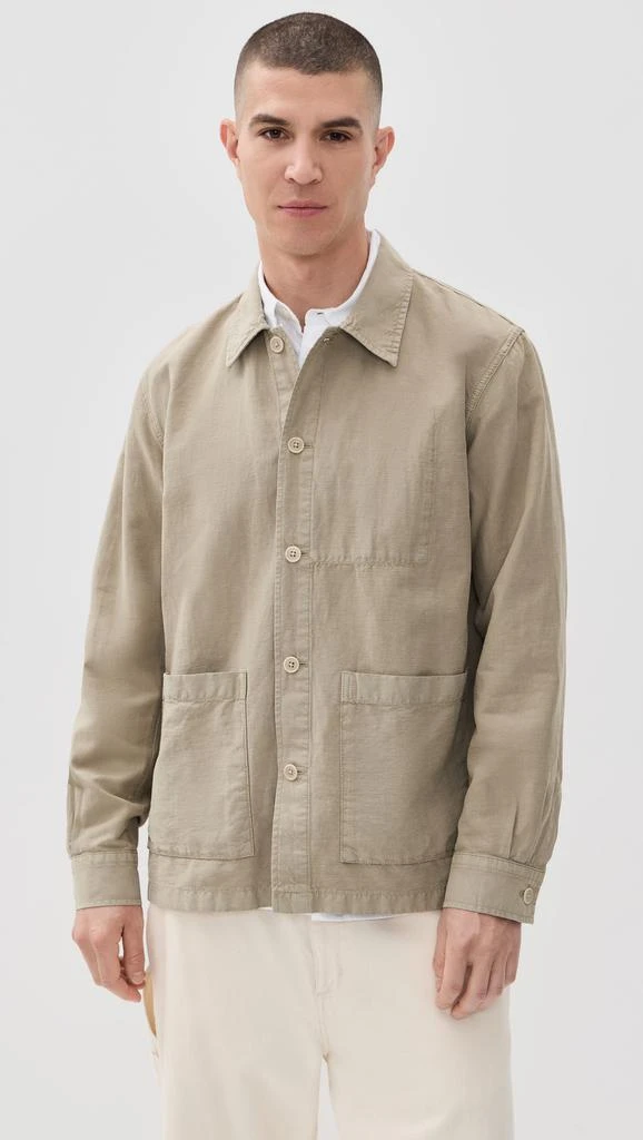 Julian Cotton Linen Overshirt 商品
