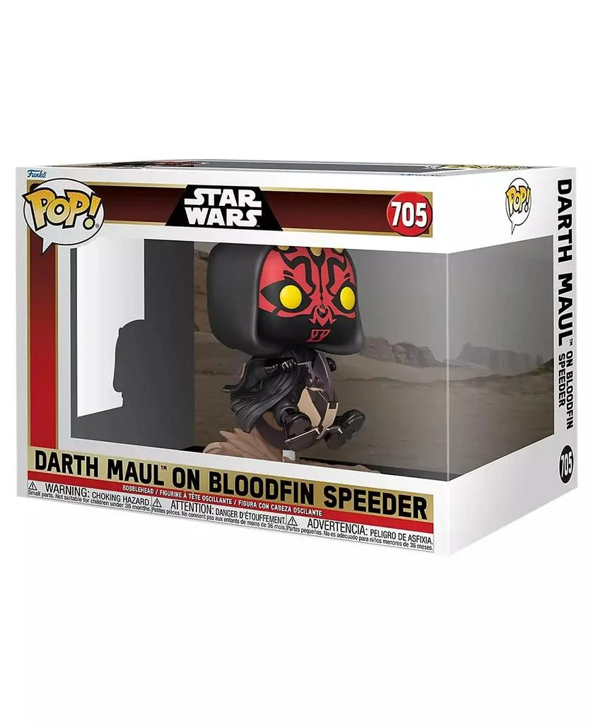 商品Funko|Star Wars Darth Maul On Bloodfin Speeder 705 Funko Pop Rides Deluxe Vinyl Figure,价格¥225,第1张图片