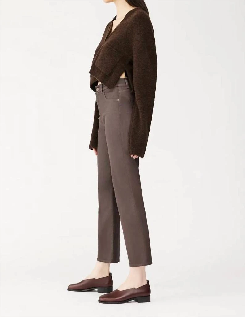商品DL1961 - Women's|Dl1961 - Women'S - Wax Coated Patti Straight Jean,价格¥908,第3张图片详细描述