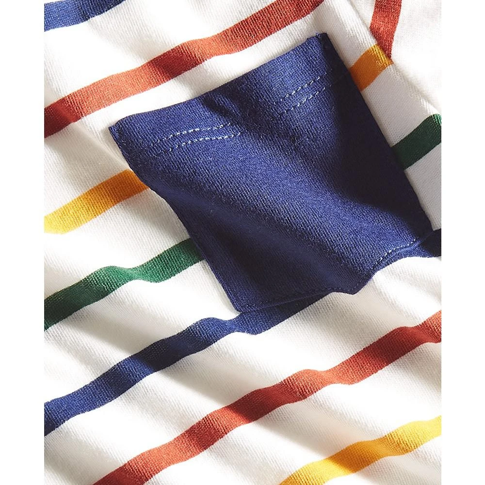 商品First Impressions|Baby Boys Forest Stripe T Shirt, Created for Macy's,价格¥38,第3张图片详细描述