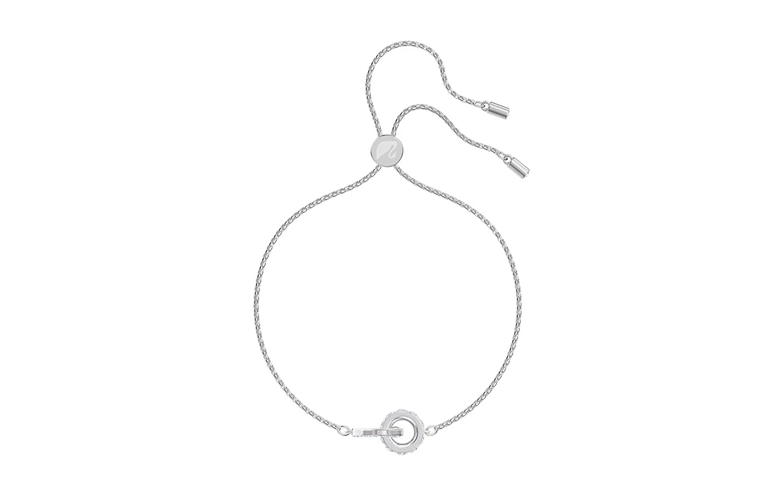 商品[国内直发] Swarovski|施华洛世奇 Further Bracelet小蛮腰 镀白金色 手链 女款 白色,价格¥1533,第8张图片详细描述
