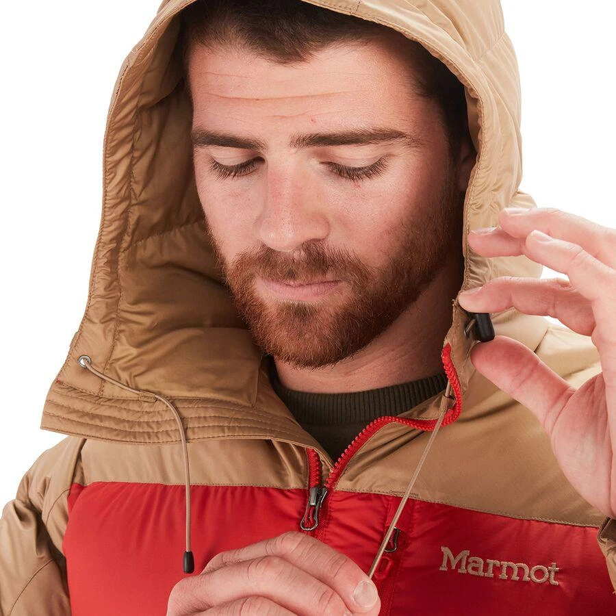 商品Marmot|Guides Down Hooded Jacket - Men's,价格¥928,第5张图片详细描述