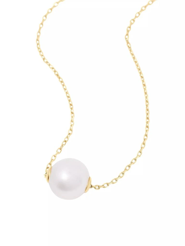 商品brook & york|Selma 14K-Gold Vermeil & Cultured Pearl Necklace,价格¥2098,第3张图片详细描述