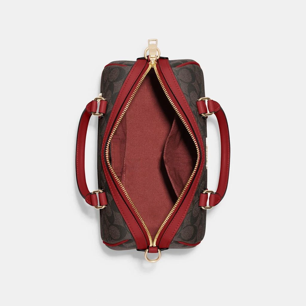 商品Coach|Rowan Satchel In Signature Canvas,价格¥1402,第5张图片详细描述