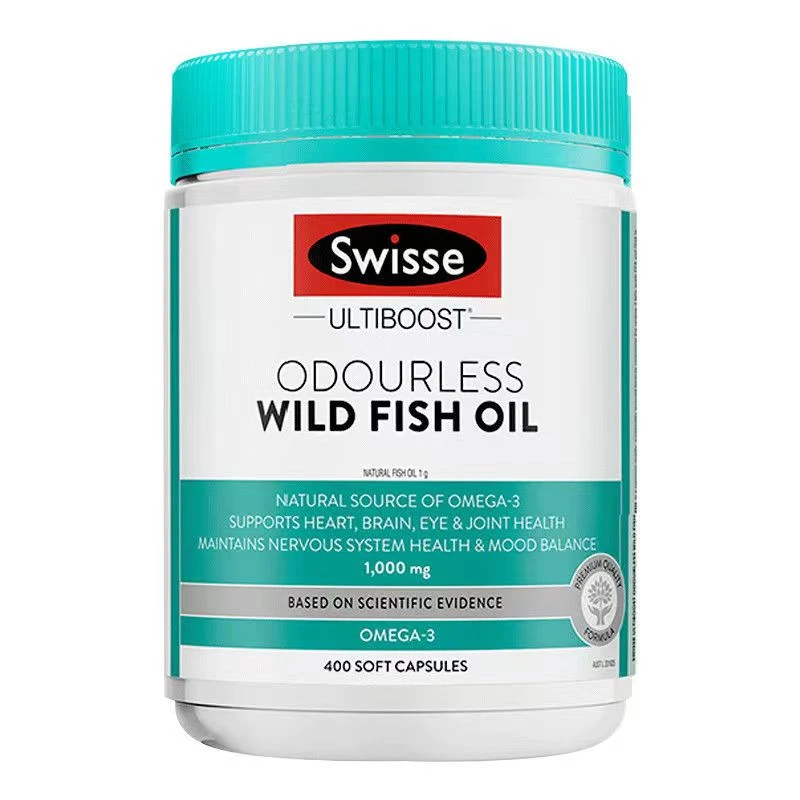 商品[国内直发] Swisse|Swisse斯维诗深海鱼油软胶囊1000mg400粒,价格¥130,第1张图片