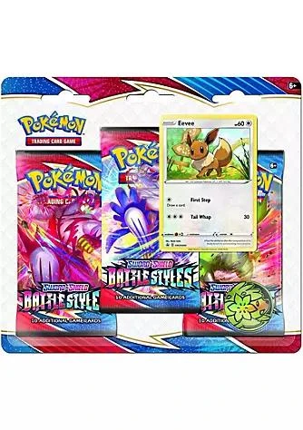 商品Nintendo|Pokemon Sword And Shield Battle Styles 3 Pack   Tcg,价格¥246,第1张图片