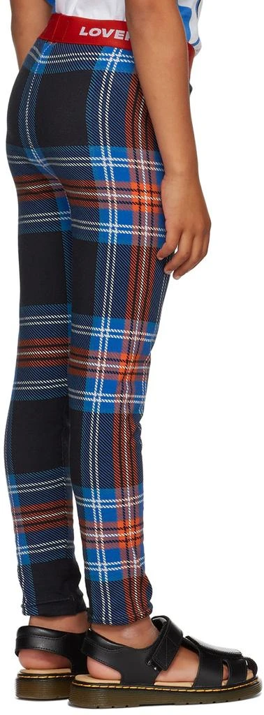 商品Charles Jeffrey Loverboy|SSENSE Exclusive Kids Multicolor Tartan Leggings,价格¥222,第3张图片详细描述