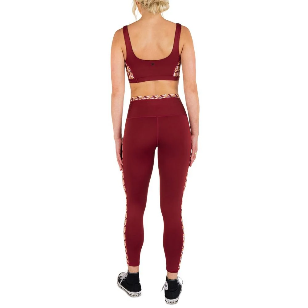 商品Hurley|Juniors' City Block Colorblocked Low-Impact Sports Bra,价格¥87,第5张图片详细描述