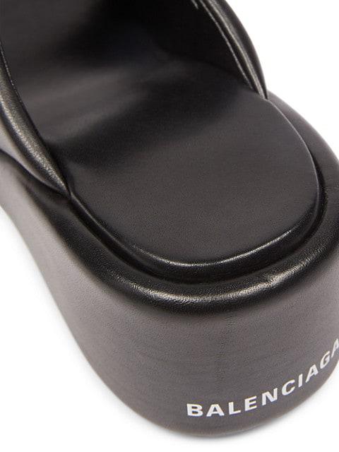 Rise Leather Wedge Sandals商品第6张图片规格展示