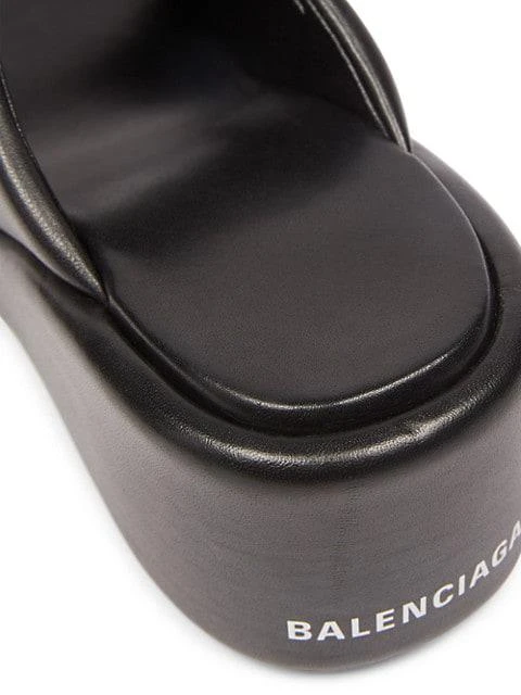 Rise Leather Wedge Sandals 商品