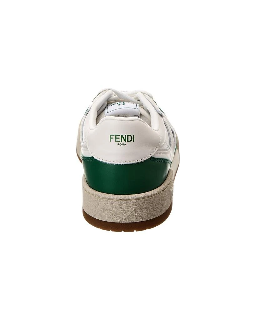 商品Fendi|FENDI Match Leather Sneaker,价格¥5818,第3张图片详细描述