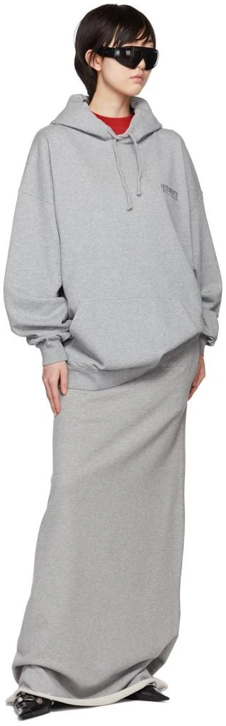 商品Vetements|灰色徽标连帽衫,价格¥2722,第4张图片详细描述