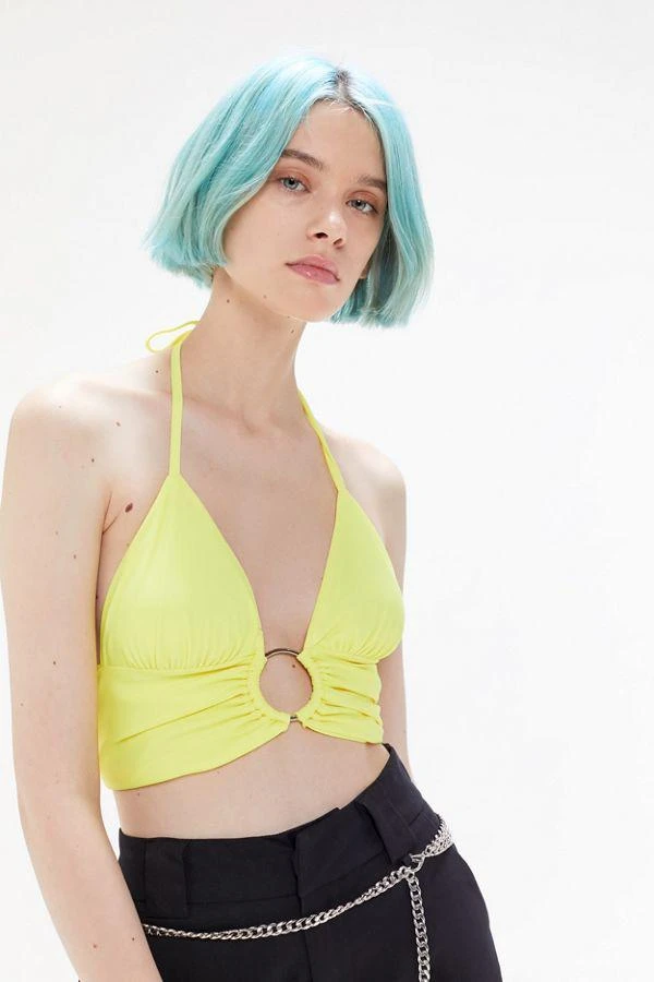 商品I.AM.GIA|I.AM.GIA Kiki Cropped Halter Top,价格¥148,第1张图片