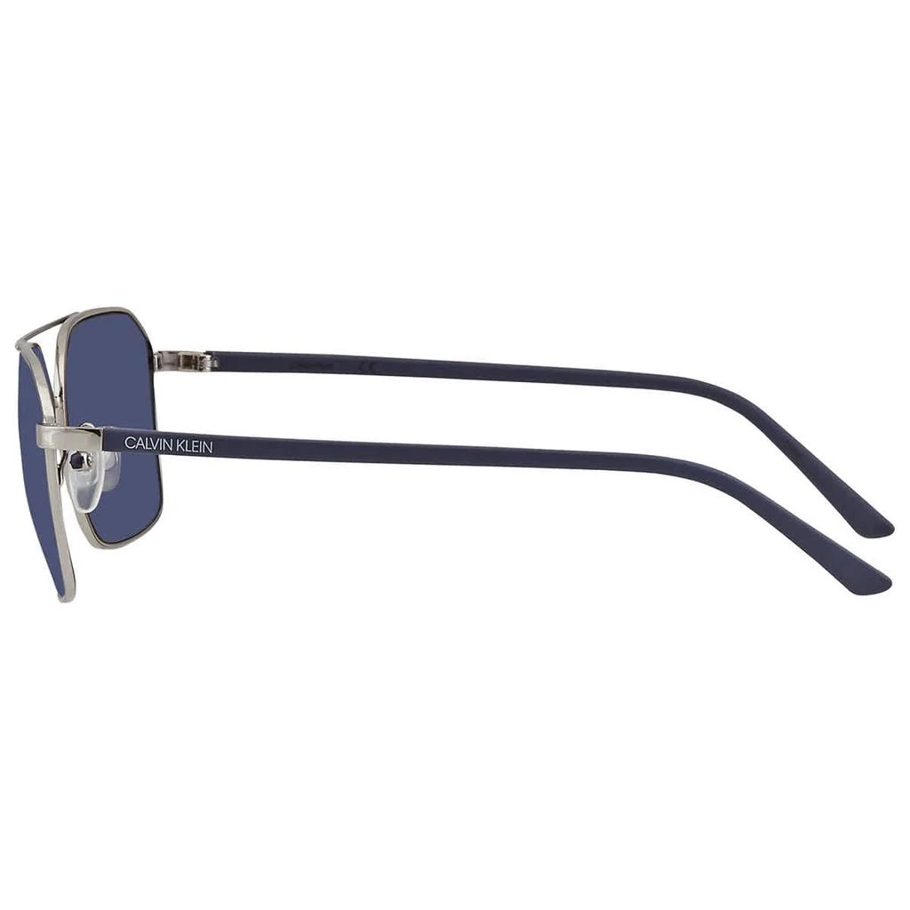 商品Calvin Klein|Blue Navigator Men's Sunglasses CK20300S 045 58,价格¥293,第3张图片详细描述