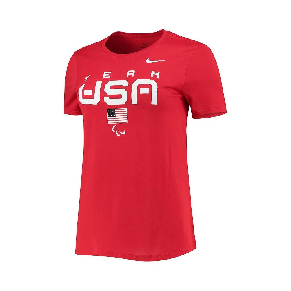 商品NIKE|Women's Red U.S. Paralympics Legend Performance T-shirt,价格¥195,第3张图片详细描述