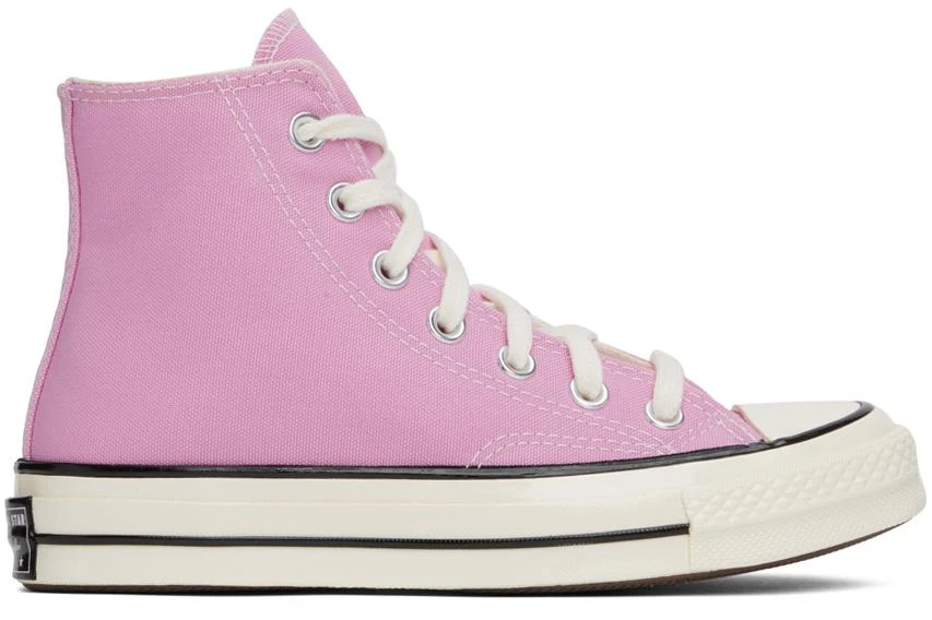 商品Converse|粉色 Chuck 70 Seasonal Color 高帮运动鞋,价格¥705,第1张图片