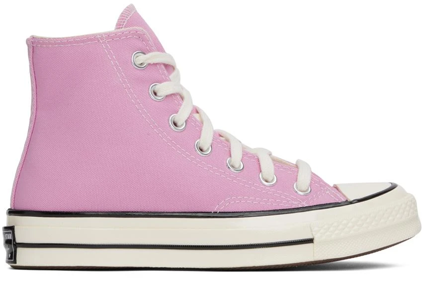 商品Converse|粉色 Chuck 70 Seasonal Color 高帮运动鞋,价格¥510,第1张图片