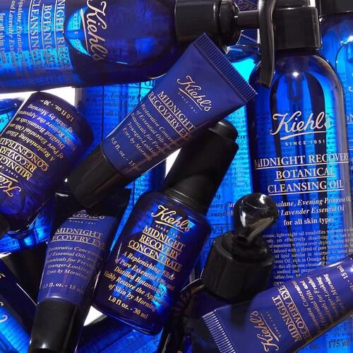 商品Kiehl's|Midnight Recovery Botanical Cleansing Oil,价格¥281,第3张图片详细描述