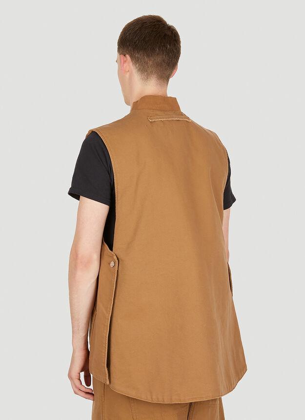 商品Carhartt WIP|Antique Dealer X Classic Sleeveless Jacket in Brown,价格¥877,第6张图片详细描述