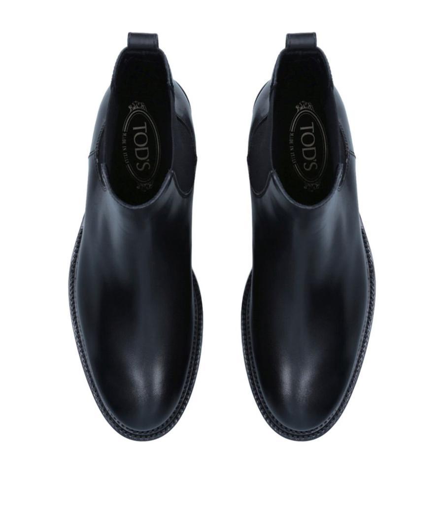 商品Tod's|Leather Stivaletto Chelsea Boots,价格¥5410,第6张图片详细描述