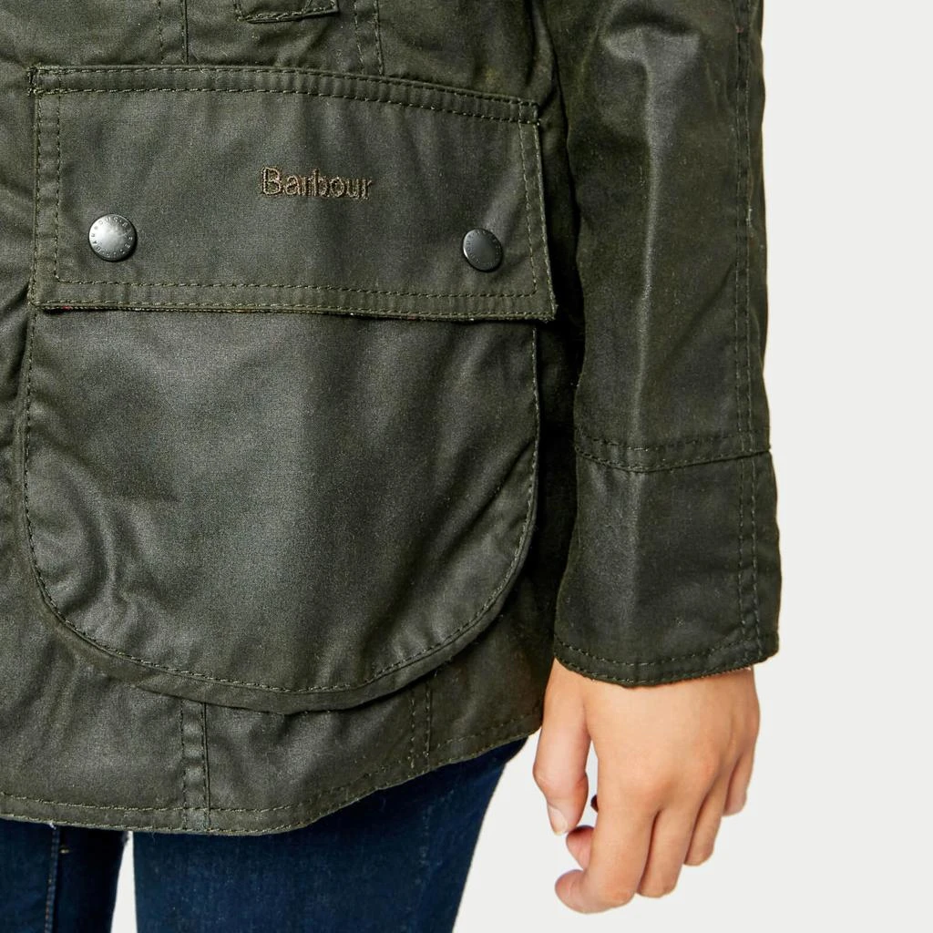 商品Barbour|女式 Beadnell系列 蜡质夹克 - 橄榄色,价格¥2599,第5张图片详细描述