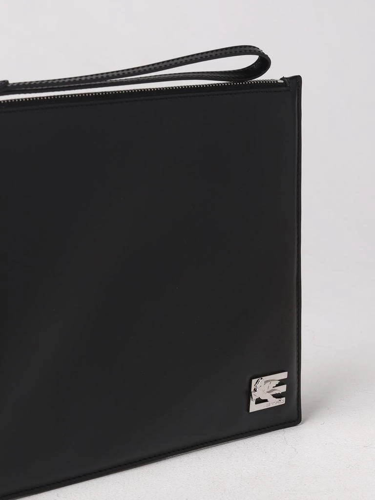 商品ETRO|Etro clutch in leather,价格¥1925,第4张图片详细描述
